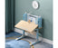 80cm Height Adjustable Children Kids Ergonomic Study Desk Only Blue