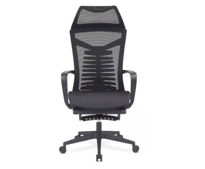 EGCX-K339L Ergonomic Office Chair Seat Adjustable Height Deluxe Mesh Chair Back Support Footrest