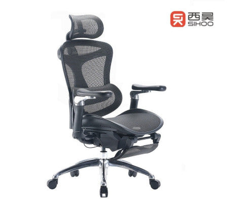 SIHOO A3 Doro C300 Ergonomics Executive Office Chair with Footrest Black