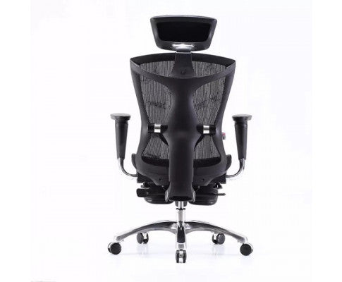 Sihoo Ergonomic Office Chair V1 4D Adjustable High-Back Breathable With Footrest And Lumbar Support Grey