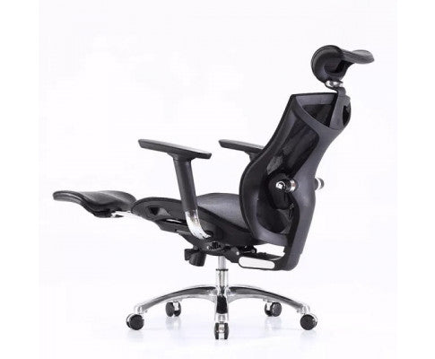 Sihoo Ergonomic Office Chair V1 4D Adjustable High-Back Breathable With Footrest And Lumbar Support Grey