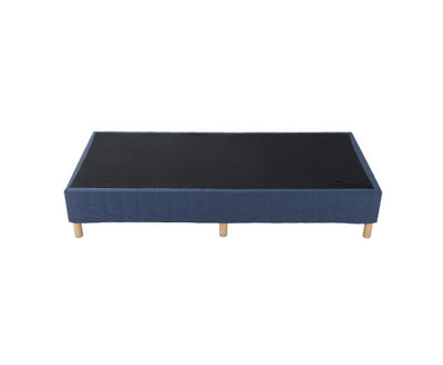 Metal Bed Frame Mattress Foundation Blue – Double