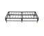 Metal Bedframe Mattress Foundation (Dark Grey) – Queen