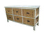 Hyssop Tallboy Wide 6 Chest of Drawers Cane Bedroom Kitchen Bathroom Storage