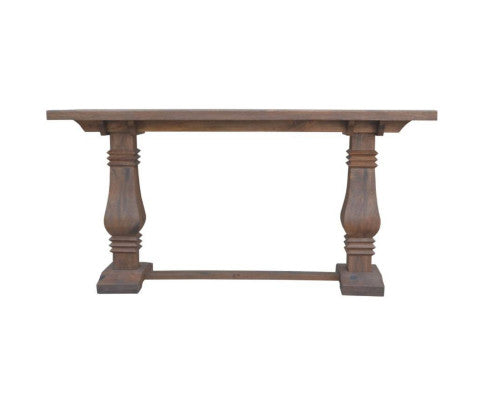 Florence Console Hall Entrance Table 160cm Pedestal Timber French Provincial