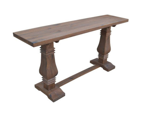 Florence Console Hall Entrance Table 160cm Pedestal Timber French Provincial