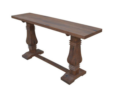 Florence Console Hall Entrance Table 160cm Pedestal Timber French Provincial