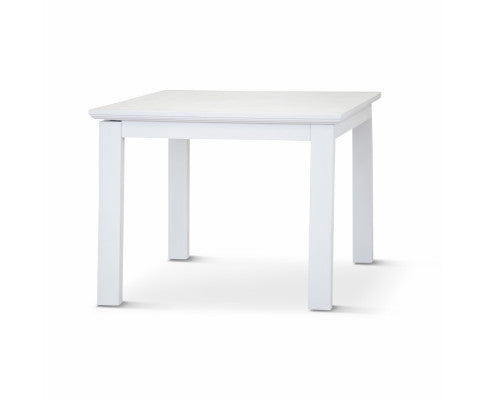 Laelia Dining Table 220cm Solid Acacia Timber Wood Coastal Furniture - White