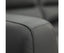 Downy Genuine Leather Sofa 3 Seater Upholstered Lounge Couch - Gunmetal