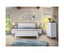 Lobelia Bedside Tallboy 3pc Bedroom Set Drawers Nightstand Storage Cabinet - WHT