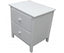 Wisteria Bedside Tallboy 3pc Bedroom Set Drawers Nightstand Storage Cabinet -WHT