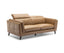 Quince 2 Seater Sofa Genuine Leather Upholstered Coach Lounge