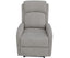 Maxcomfy Fabric Manual Recliner Lounge Arm Chair - Light Grey