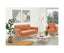 Dane 3 + 1 + 1 Seater Fabric Upholstered Sofa Armchair Lounge Couch - Orange