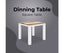 Orville Dining Table 90cm Solid Acacia Wood Home Dinner Furniture - Multi Color