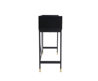 ALCONA Console Table In Matte Black