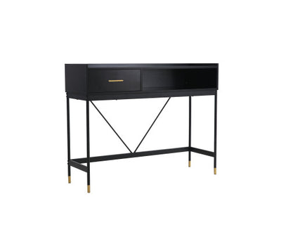 ALCONA Console Table In Matte Black