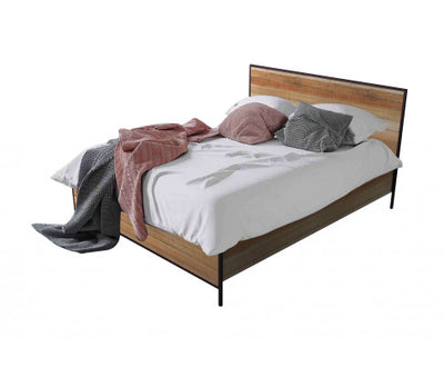 Mascot Bedframe Queen Size Oak