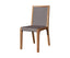 2X Galaxy Dining Chair Grey and Ash Colour