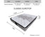 Double Mattress Euro Top Memory Foam Non-woven Pocket Spring