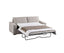 Ada Multifunctional 3 Seater Sofa Bed Fabric Upholstery Wooden Structure