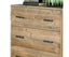 Tallboy with 4 Storage Drawers in Wooden Light Brown Colour