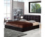 PU Leather King Bed Ensemble Frame