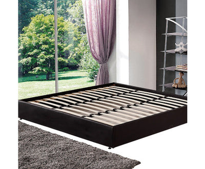 PU Leather King Bed Ensemble Frame