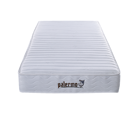 Palermo Contour 20cm Encased Coil Single Mattress CertiPUR-US Certified Foam