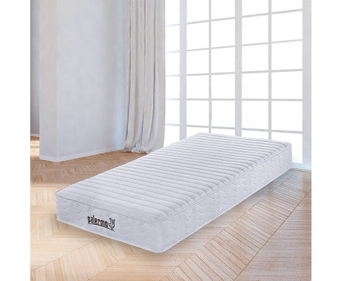 Palermo Contour 20cm Encased Coil Single Mattress CertiPUR-US Certified Foam