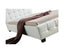 King Single PU Leather Deluxe Bed Frame White