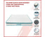 Palermo Queen 20cm Memory Foam and Innerspring Hybrid Mattress