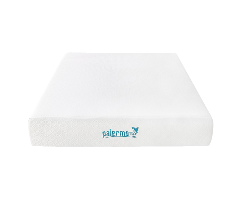 Palermo Double 25cm Gel Memory Foam Mattress - Dual-Layered - CertiPUR-US Certified