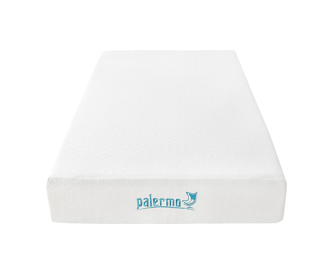 Palermo King Single 25cm Gel Memory Foam Mattress - Dual-Layered - CertiPUR-US Certified