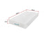 Palermo King Single 25cm Gel Memory Foam Mattress - Dual-Layered - CertiPUR-US Certified