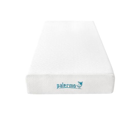 Palermo Single 25cm Gel Memory Foam Mattress - Dual-Layered - CertiPUR-US Certified