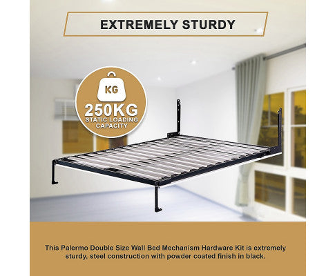 Palermo Double Size Wall Bed Mechanism Hardware Kit Diamond Edition