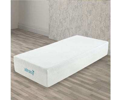 Palermo Single Mattress 30cm Memory Foam Green Tea Infused CertiPUR Approved