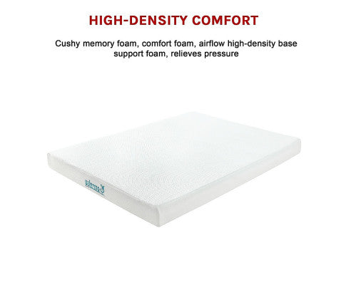 Palermo Double Mattress Memory Foam Green Tea Infused CertiPUR Approved