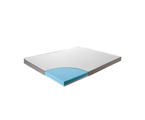 Palermo Double Memory Foam Mattress Topper Cooling Gel Infused CertiPUR Approved