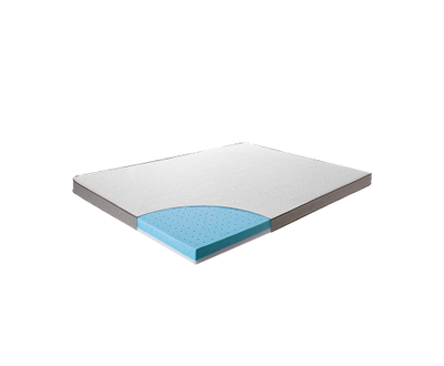 Palermo Double Memory Foam Mattress Topper Cooling Gel Infused CertiPUR Approved