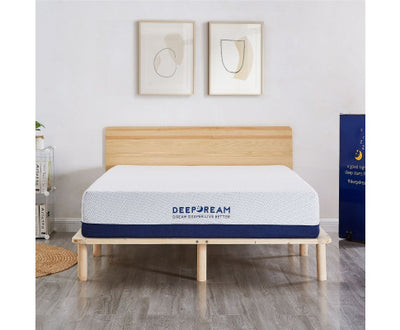 Plush Knitted Organic Cotton Memory Foam Mattress King