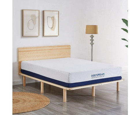 Plush Knitted Organic Cotton Memory Foam Mattress King