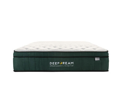 Green Tea Cool Gel Memory Foam Mattress 36cm 5 Zone King Single