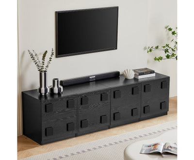 Tara Black TV Unit