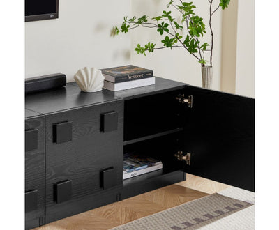 Tara Black TV Unit