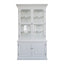 French Double-Door Sideboard & Hutch White