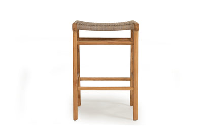 Zen Backless Counter Stool - Washed Grey