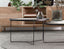 Alora Coffee Table - Black - Oak - Medium