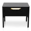 Bedside Table - Black Veneer